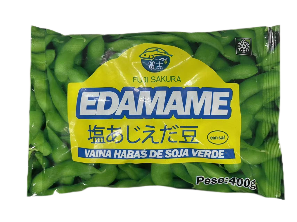 Edamame salado Fuji 25*400g 盐水毛豆荚