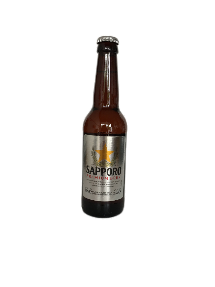 Cerveza Sapporo plato 4.7alc C/ 24*330ml / 三宝乐啤酒