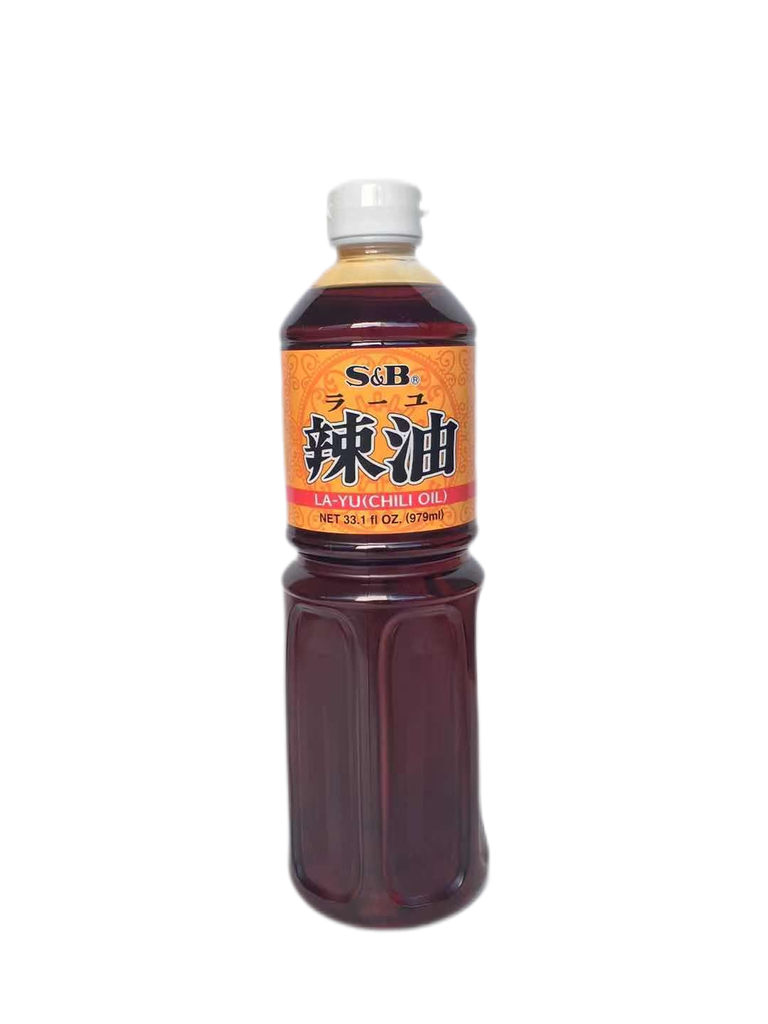 Aceite S&B la-yu picante C/ 6*975ml / 辣油