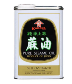 Aceite sésamo Kadoya C/10*1656ml / 芝麻油