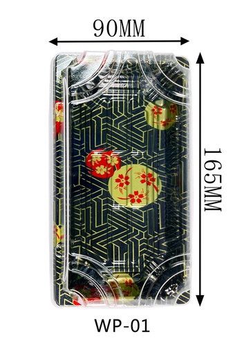 [7A01] Sushi bag A01 165*90*50 / 50*12=600pcs 华纹寿司盒