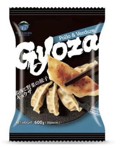 [8G0013] Gyoza pollo FUJI  600G(20g*30)*10p/ 富士鸡肉饺子