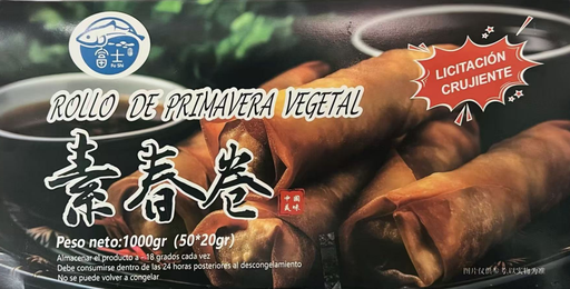[8R0004] Rollitos verdura Fuji 10*50p*20g 素春卷