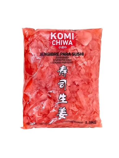 [5G0004] Gengibre rosa komichiwa C/ 10p*1.5kg 粉色生姜片